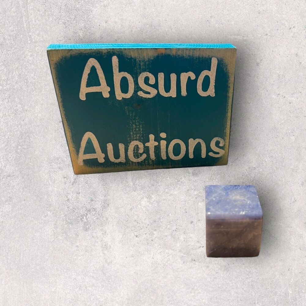 Blue Aventurine Crystal Cube, 1.5 inch